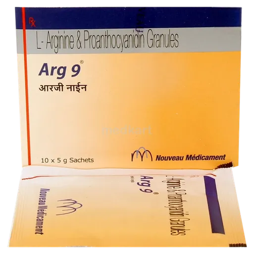 arg 9 granules sachet 5 gm